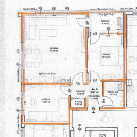 Sale Three-rooms apartment Burgas